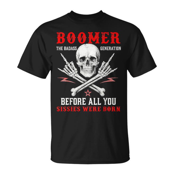 T-shirt Gen X - The Last Great Generation - Cadeau Humour - Unisexe - Noir