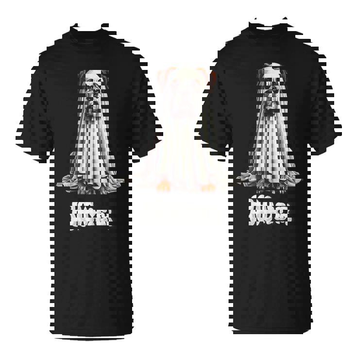 Boxer Dog Halloween Ghost BOOxer Dog Mom Spooky Pet Tank Top T-Shirt