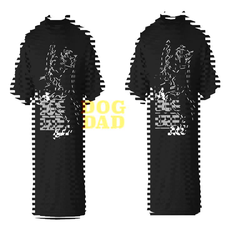 Bulldog Francese Miglior Papà Francese Diempre Maglietta