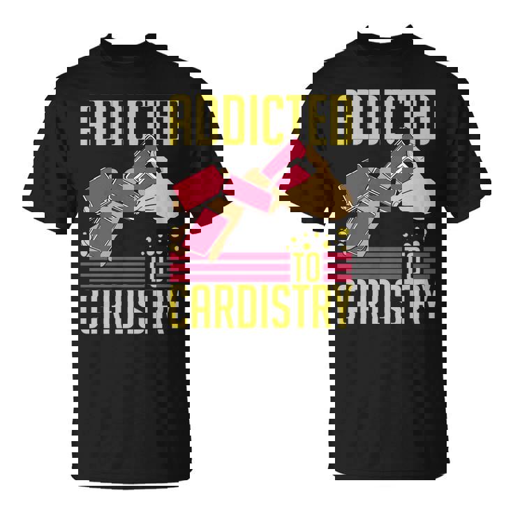 Cardistry マジック トランプ トレーニング トリック ストリートアーティスト 長袖tシャツ Tシャツ