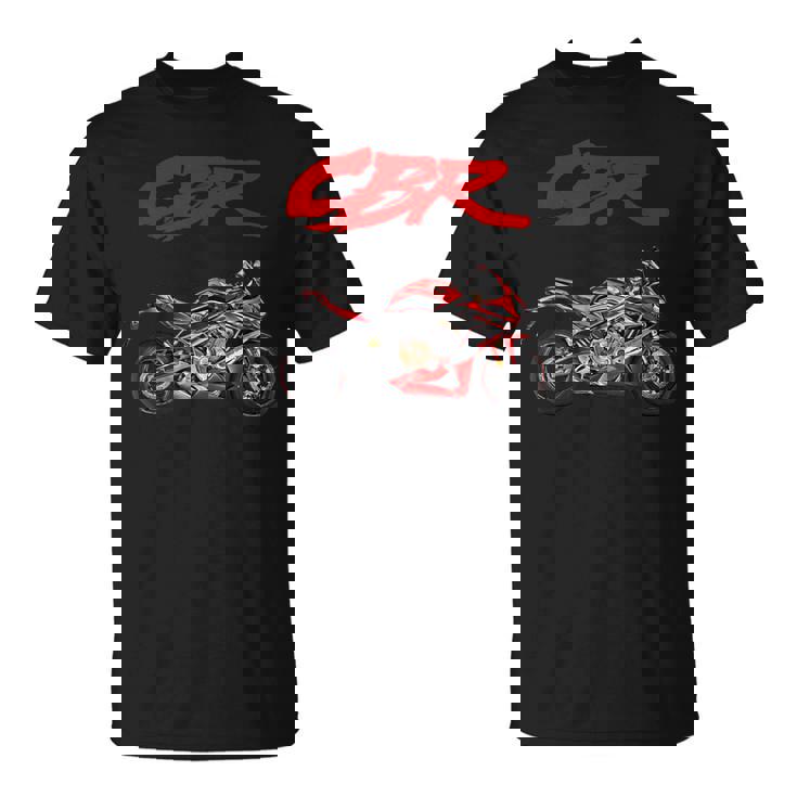Cbr、オートバイ、オートバイ、ロードレース、バイカー、スポーツバイク、Cbr。 Tシャツ