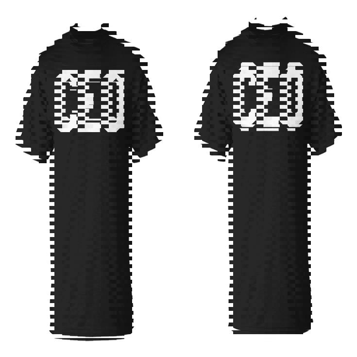 Ceo 最高経営責任者 ボス Tシャツ