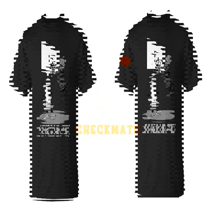 Checkmate Pawn Defeat King In Basketball チェスtシャツ Tシャツ