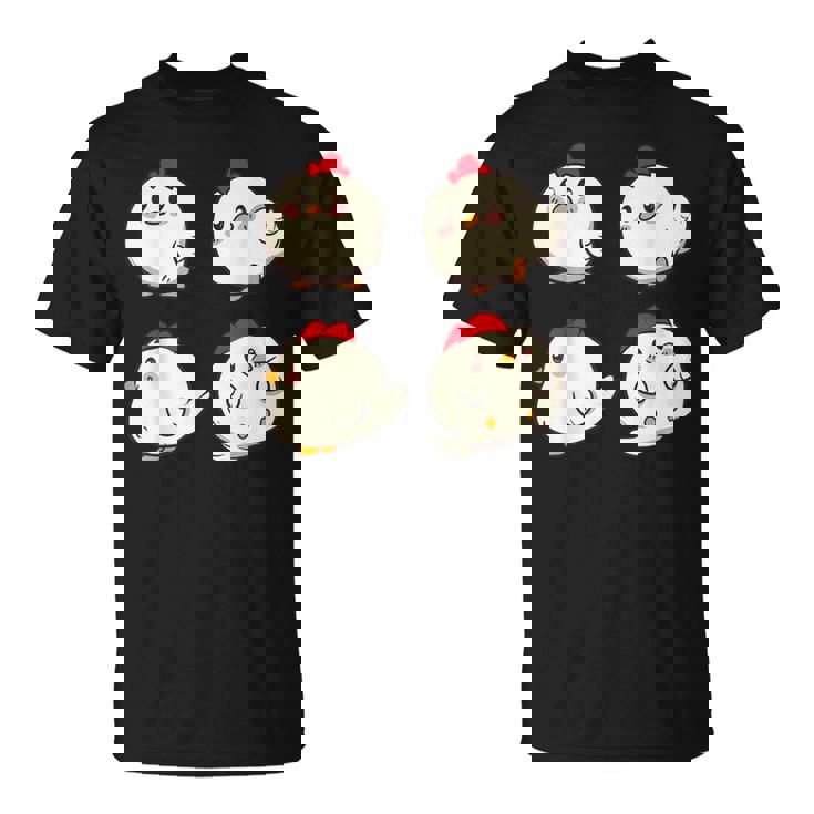 Chicken Chickens Cute Kawaii Anime Kawaii Japan Tシャツ