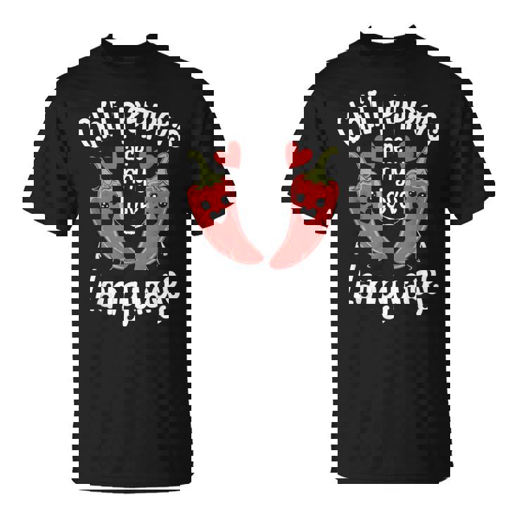 Chili Hot Pepper Spicy Food Chillis Kawaii T-Shirt