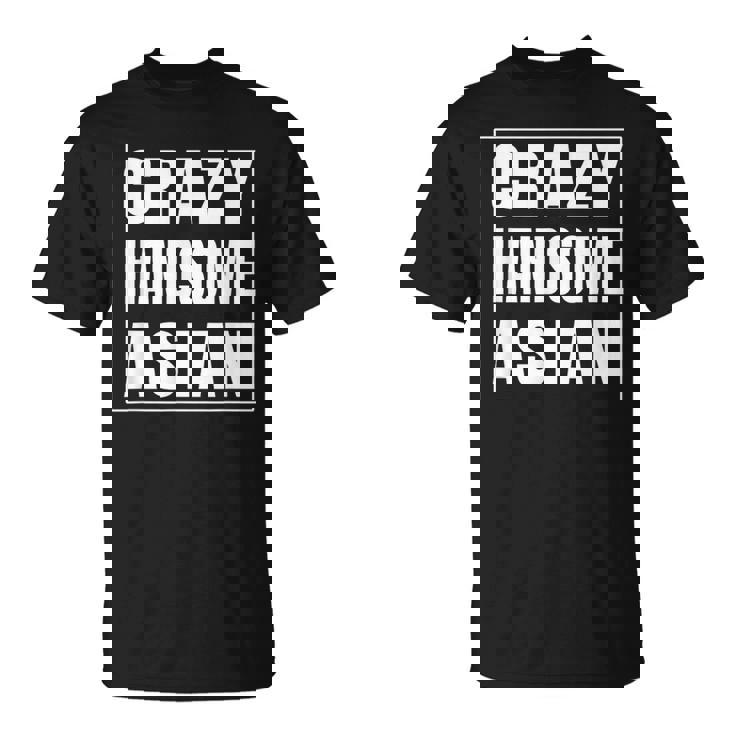 Crazy Handsome アジアンファニーtシャツ Tシャツ