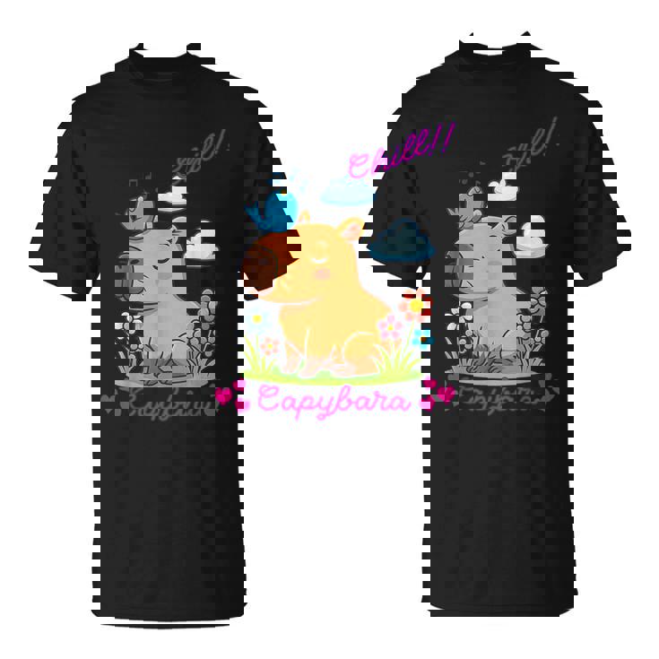 Cute Capybara Kawaii Anime Lover T-Shirt