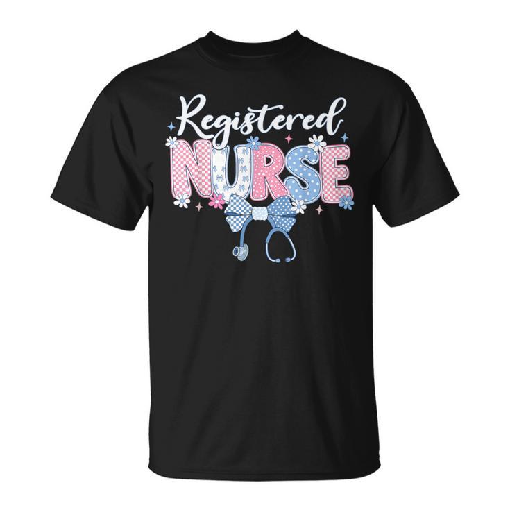 Cute Rn Registered Nurse For Women T-Shirt