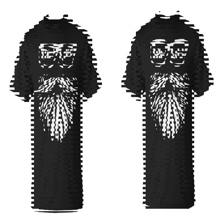 Dilf Life Divertente Regalo Umoristico Con Barba Per La Festa Del Papà Maglietta