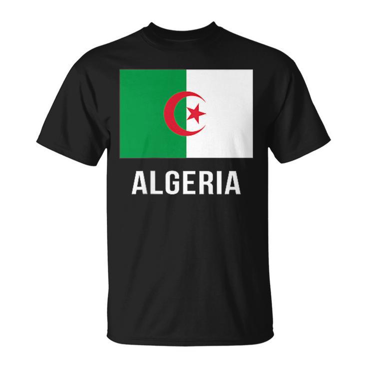 Drapeau Algérien De L'algérie T-Shirt
