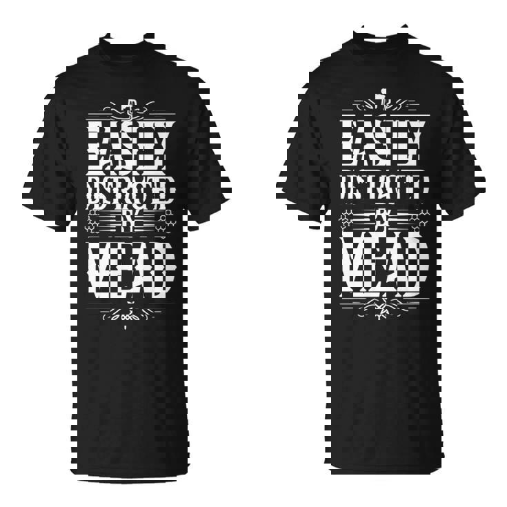 Easy Distracted By Mead 長袖tシャツ Tシャツ