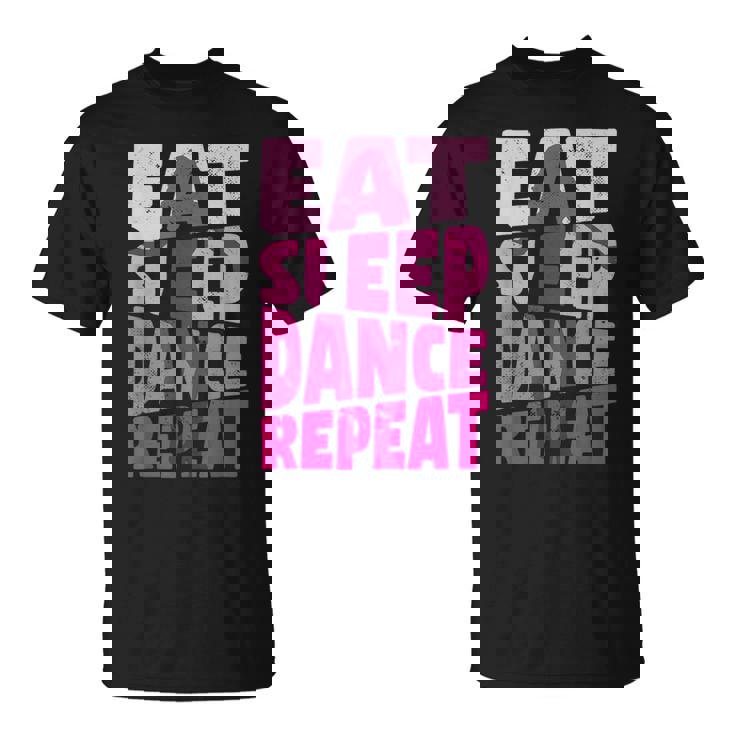 Eatleep Dance リピートダンサー メンズ レディース ダンサー ラブダンス Tシャツ