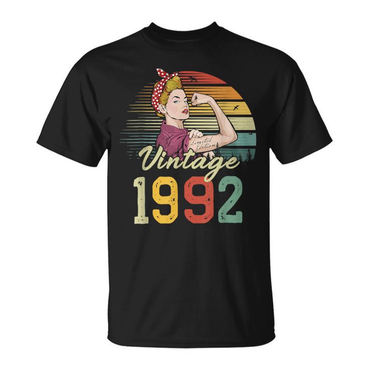 Edición Limitada De 34 Años 1992 -Intage 34 Cumpleaños Camiseta unisex