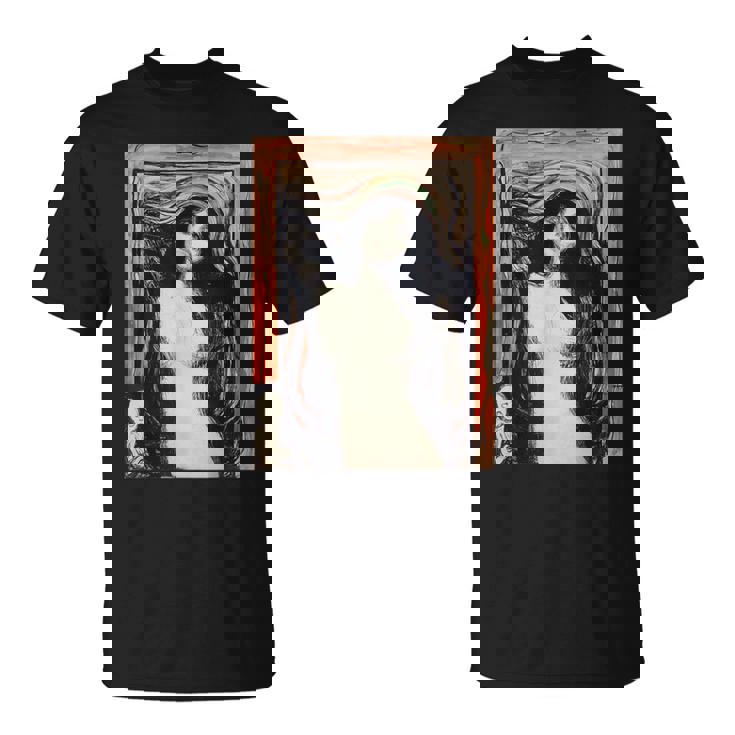 Edvard Munch作 マドンナ Tシャツ