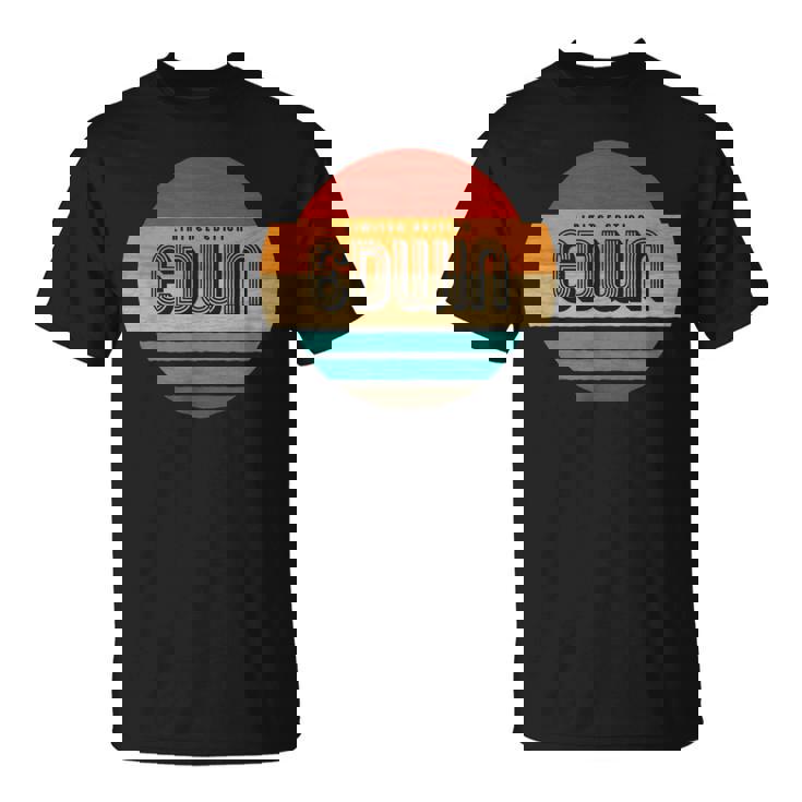 Edwin 名称 レトロ・ヴィンテージ・サンセット 限定版 Tシャツ