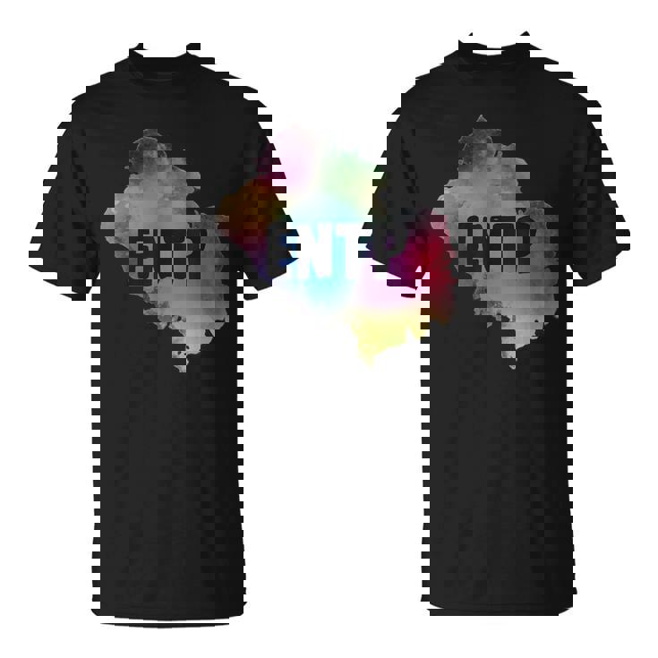 Entp Extrovert Myers Briggs パーソナリティタイプ 水彩画 Tシャツ