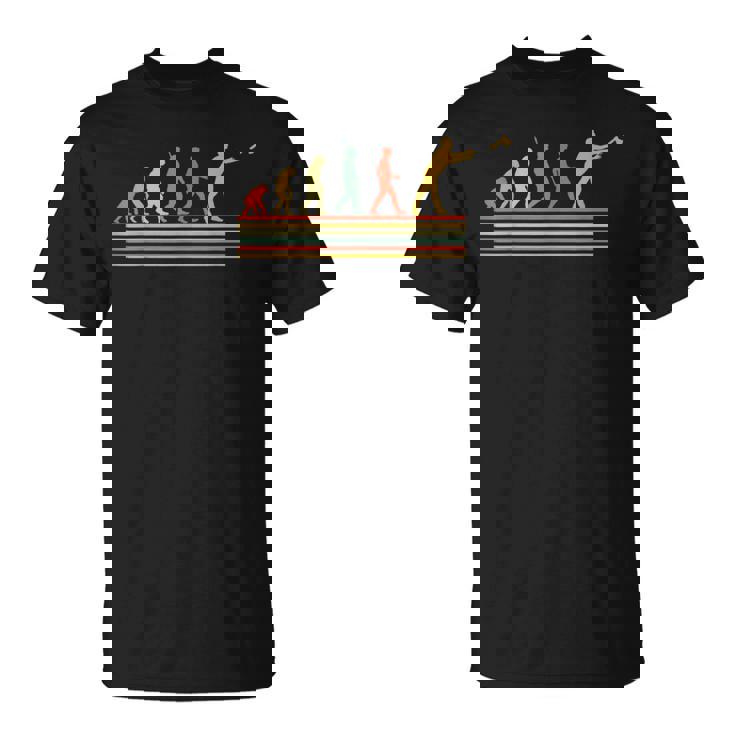 Evolution Of Axe 投げ斧投げ 斧投げ Tシャツ