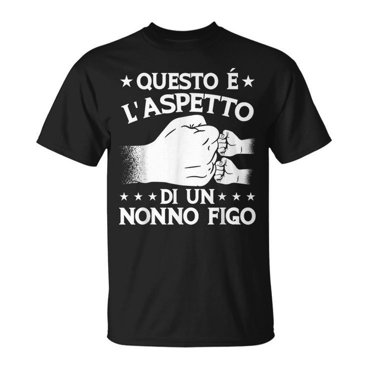 Festa Del Papà Questo È L'aspetto Di Un Nonno Figo Maglietta