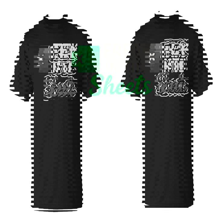 Freak In Theheets Accountant preadsheet Excel Tシャツ