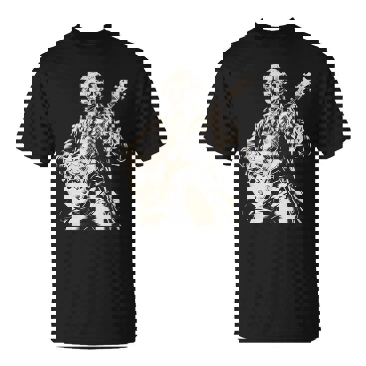 Fun George Washington Electric Guitar Rock Musician T-Shirt Fun George Washington Electric Guitar Rock Musician T-Shirt