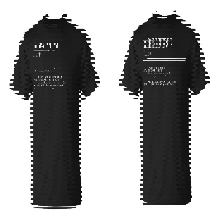 Definition Delulu Fandom Idol Meme Definition T-Shirt