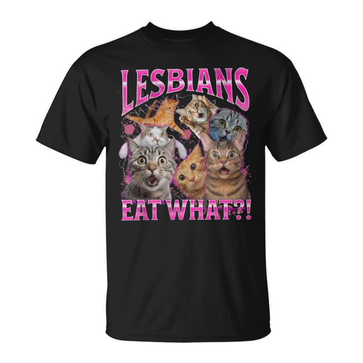 Gay Pride Lgbtq Lustige Katze Gay Pride Humor Lustige Katze Meme T-Shirt