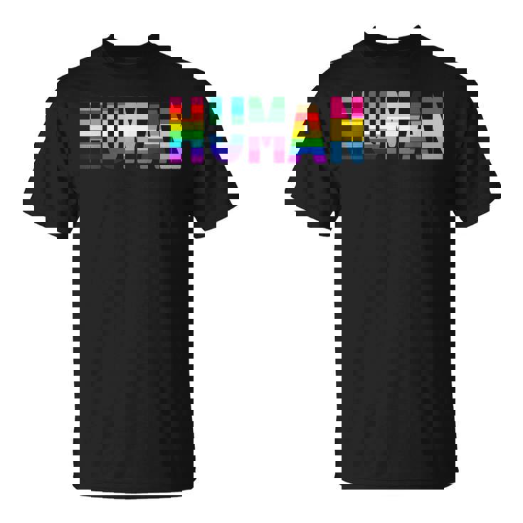 Genre Lesbienne Gay Trans Queer Tenue Arc-En-Ciel T-Shirt