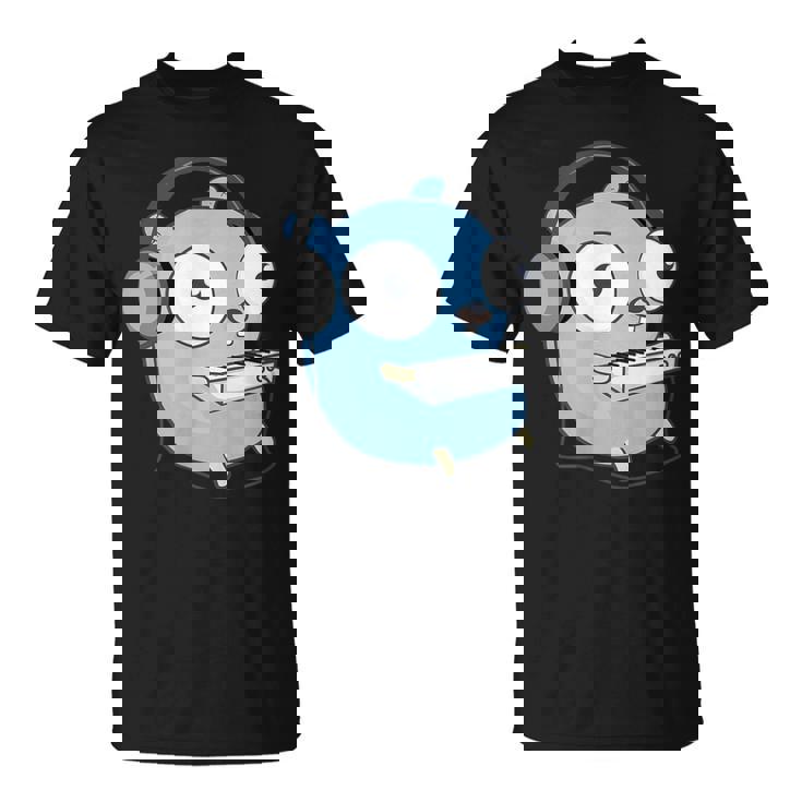 Go Developer Golang Music Goper Tシャツ