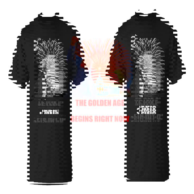 The Golden Age Of America Begins – Trump Inaugurationpeech Tシャツ