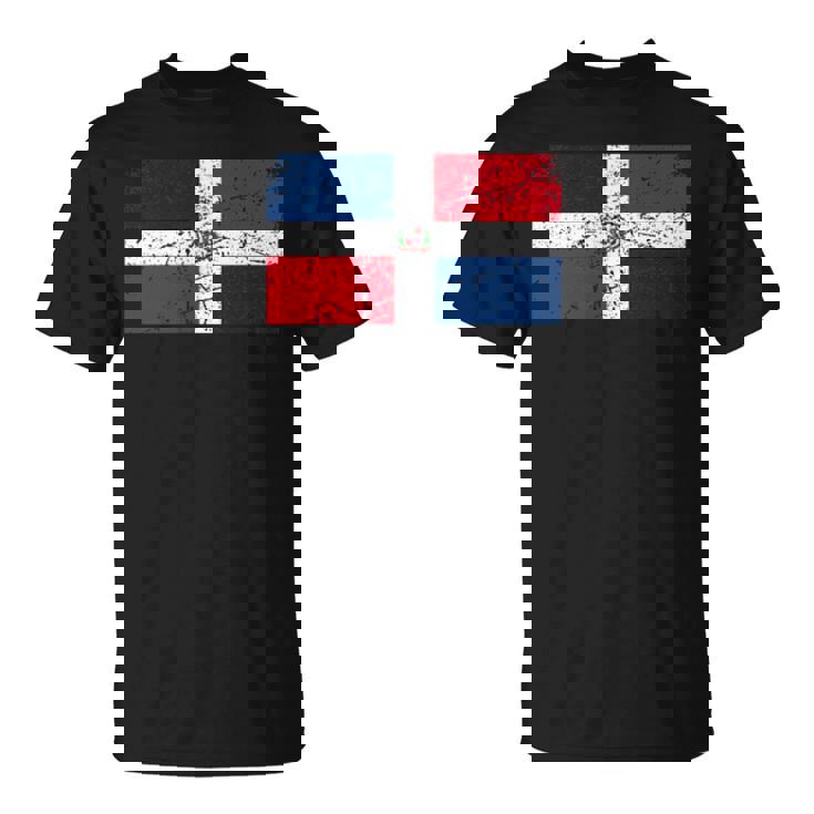 Gráfico De Bandera De República Dominicana Para Hombres Es Camiseta unisex