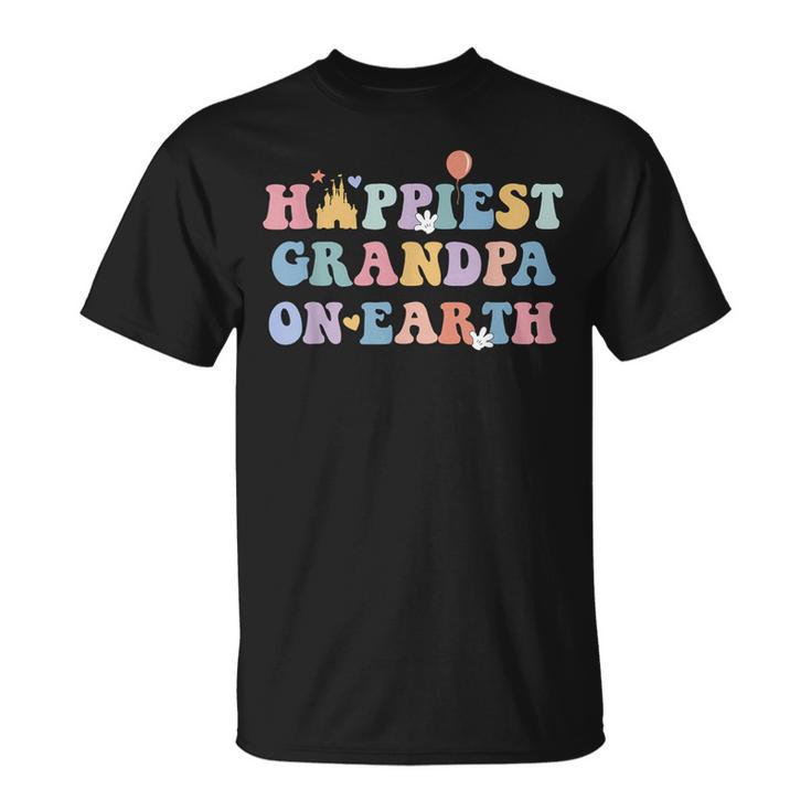 Happiest Grandpa On Earth Father's Day Matching Family Trip T-Shirt