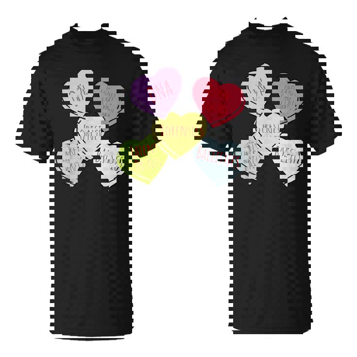 Heart Candy Forensics Science Valentines Scene Investigation T-Shirt