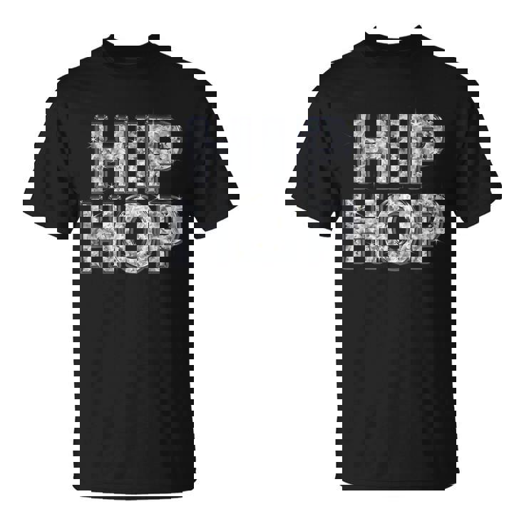 Hip Hop ヒップホップ（ダイヤモンド フォント）【Streetstarz ストリートスターズ】文字 かっこいい Tシャツ