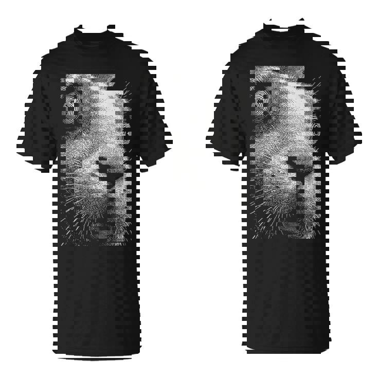 Hypnotic Rabbit Weird Eyes Odd Weirdcore Spooky Halloween Tank Top T-Shirt