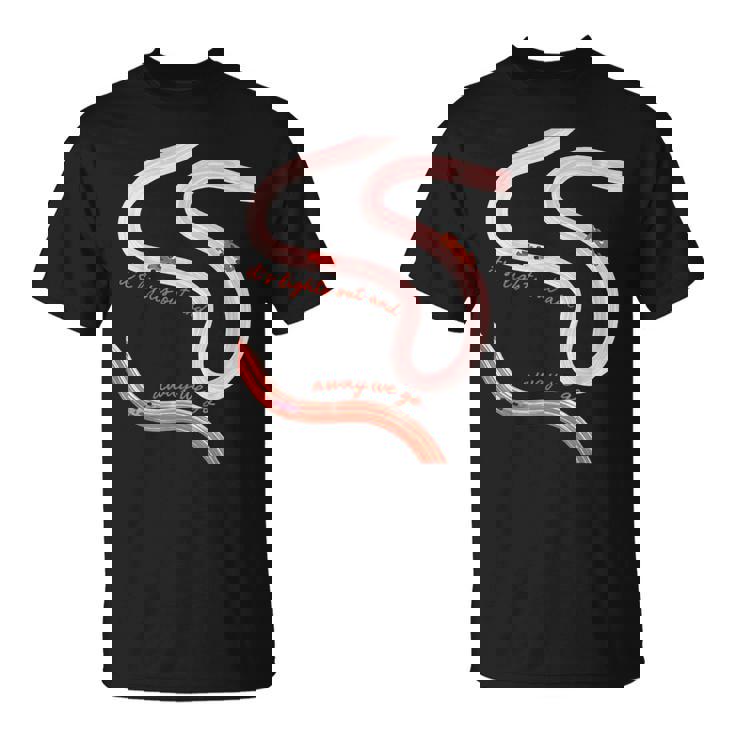 It's Lights Out And Away We Go Race Week Motorsport Racing T-Shirt