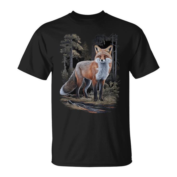 Jäger & Jägerin Fuchs Jagd Geschenk Jagdkleidung Fuchs T-Shirt