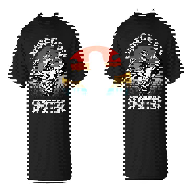 Jesus Is Mypotter ファニー ワークアウト 宗教 クリスチャン ジム Tシャツ