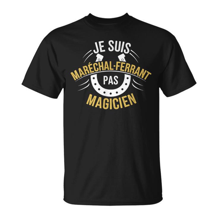Jeuis Maréchal-Ferrant Pas Magicien Chevaux T-Shirt