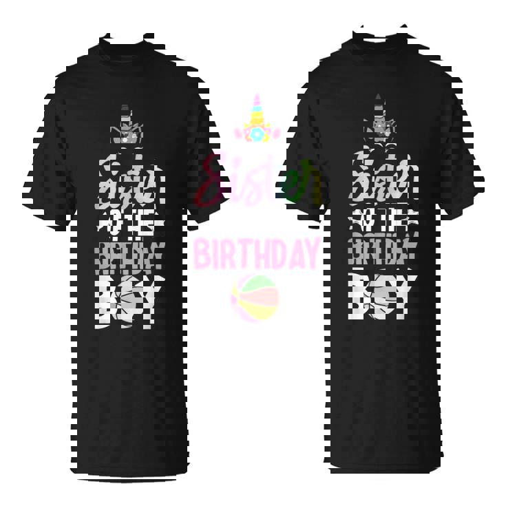 Jugador De Baloncesto Hermana Del Niño Cum Camiseta unisex