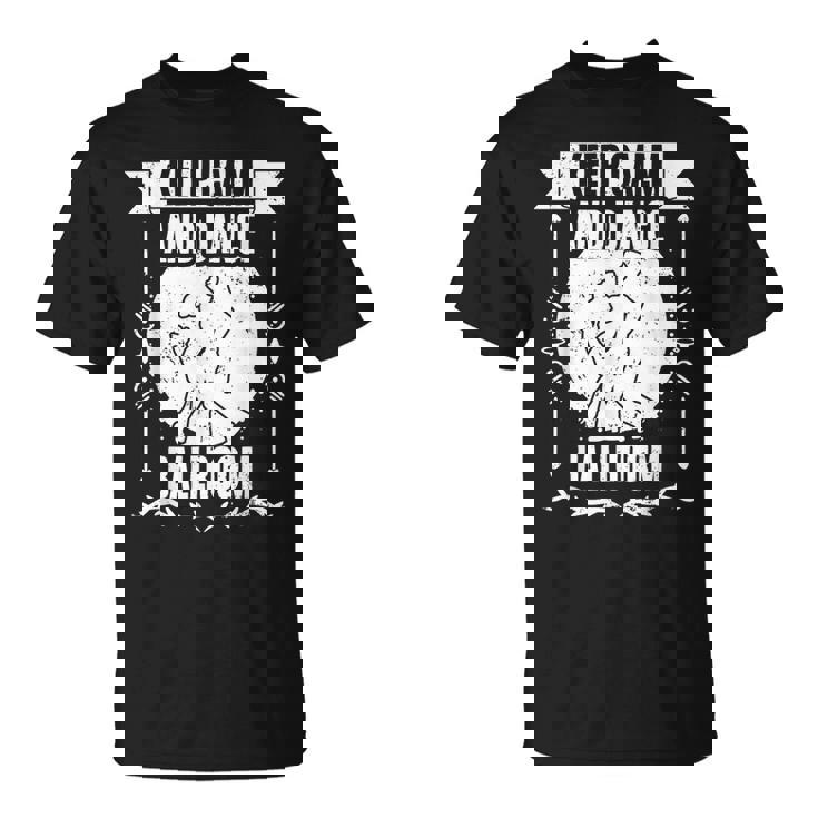 Keep Calm And Dance 面白い社交ダンスa 社交ダンサー Tシャツ