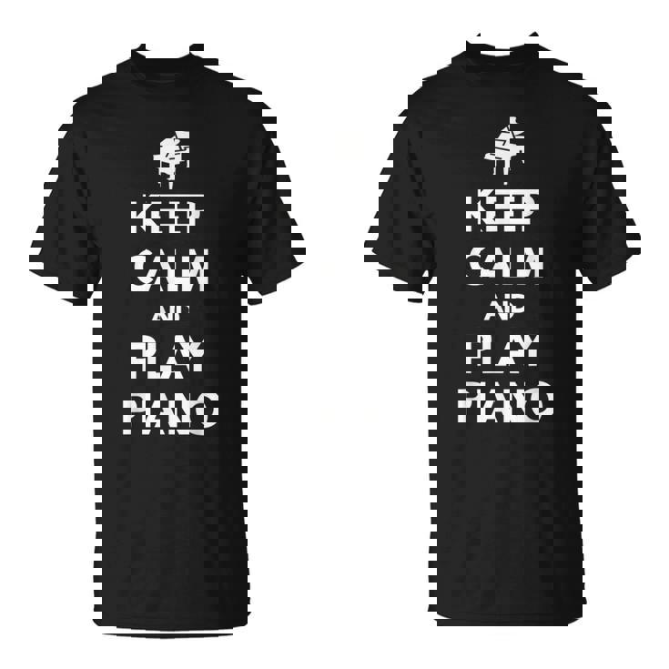 Keep Calm Piano T-Shirt