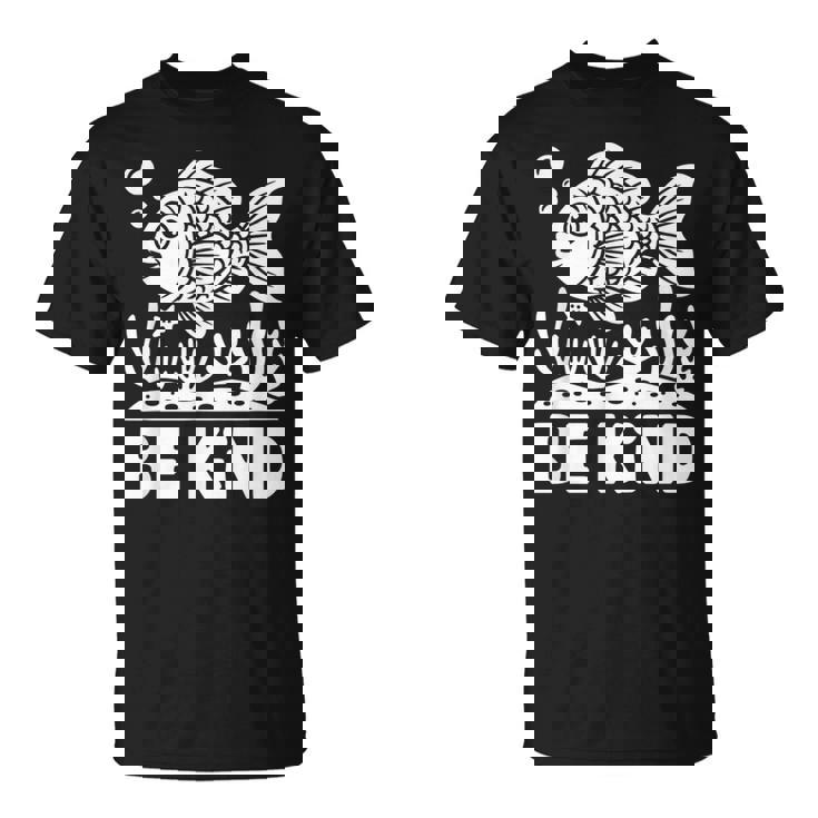Be Kind Fish 学校教師の初日おめでとう Tシャツ