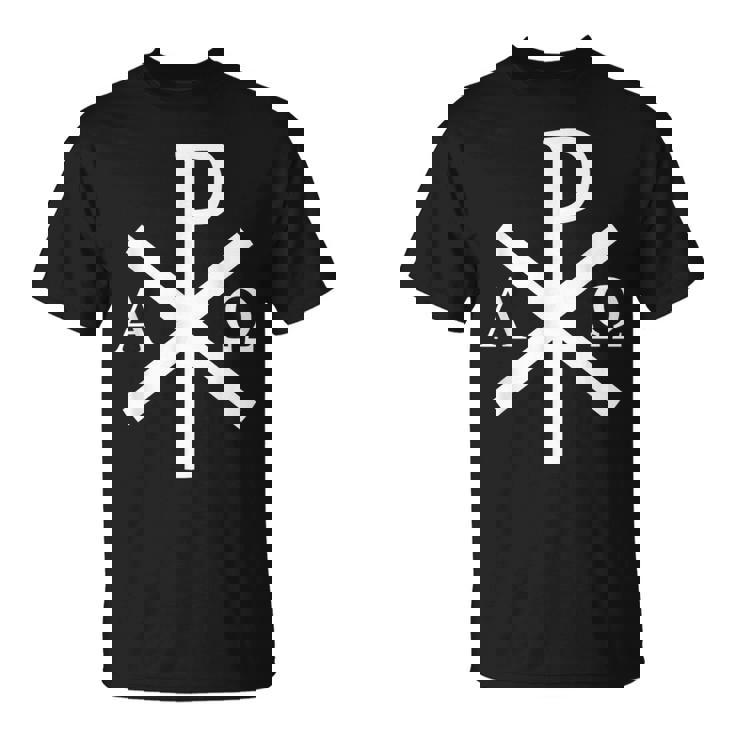La Croix Chi-Rho -Ymbole De Jésus-Christ -2 T-Shirt