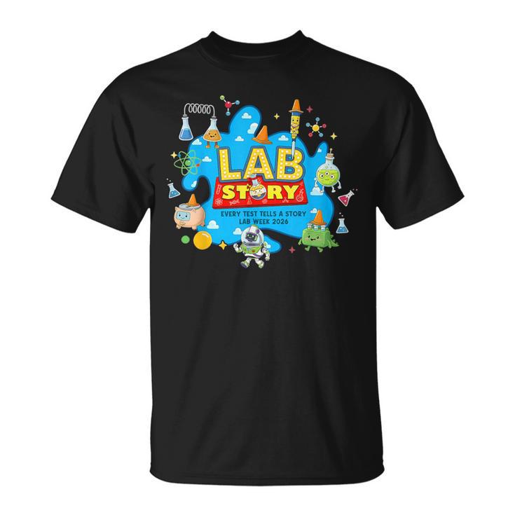 Lab Story Lab Week 2026 Medical Laboratory Technician Team T-Shirt