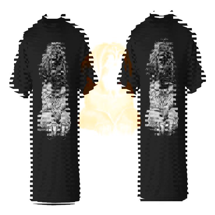 Leonberger Memoriale Per Allevatori Di Cuccioli Di Cane Mamma Papà Maglietta