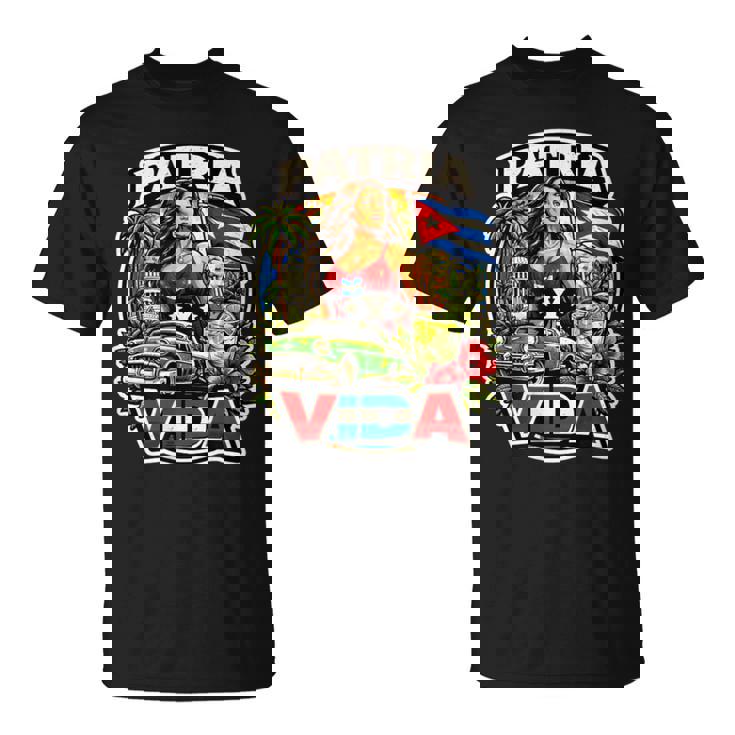 Libertad Make Cuba Great Again 地図 政治 自由 自由 Tシャツ