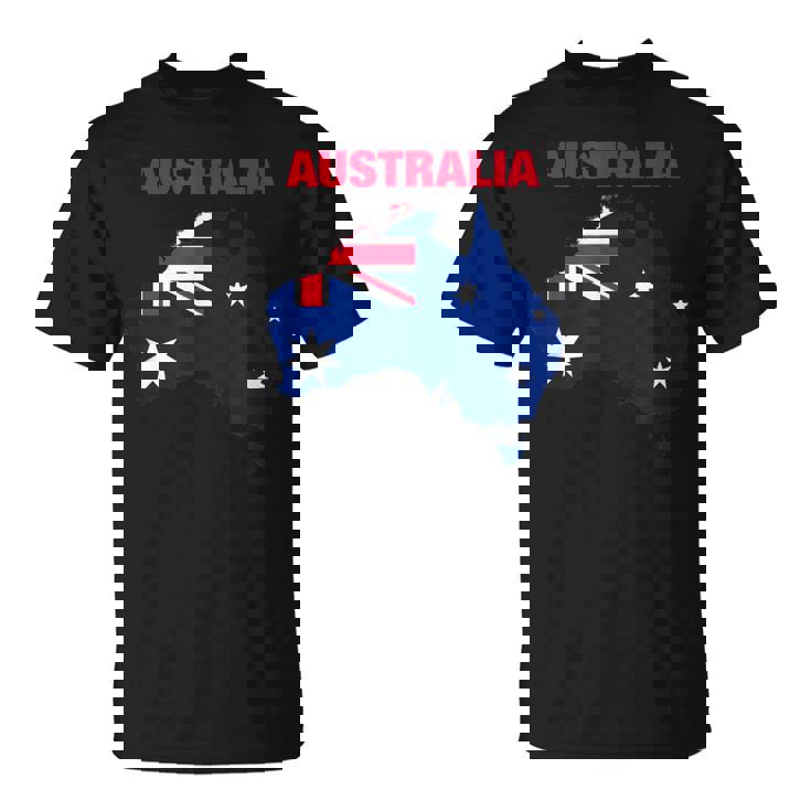 I Love Australia Enjoy Wear Australia Flag Graphic Cool Tシャツ