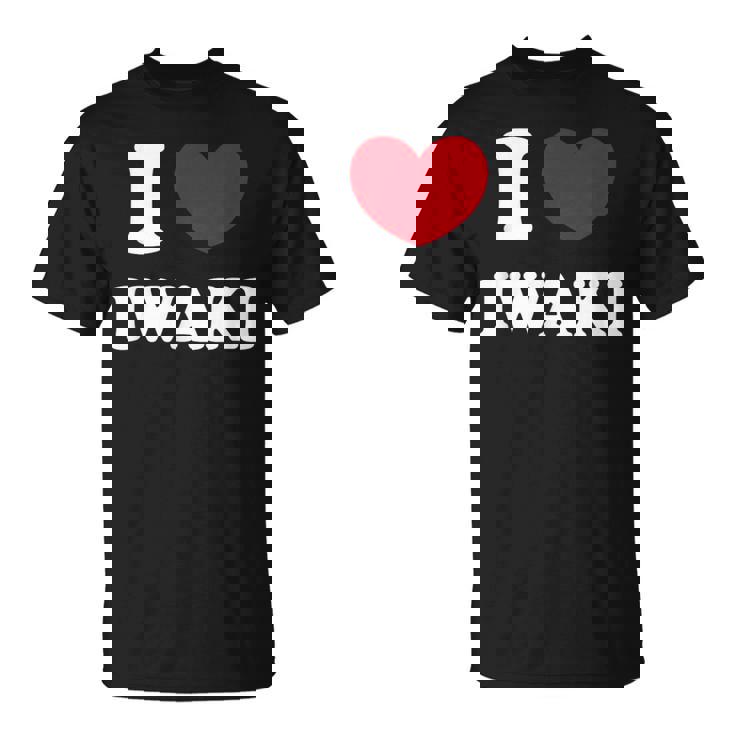 I Love Iwaki いわき大好き Tシャツ