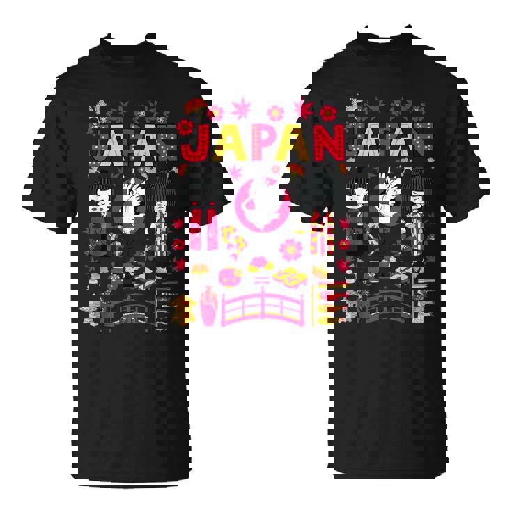 I Love Japan Folklore Nature & Culture Japan Graphic Tシャツ