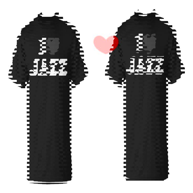 I Love Jazz 私は愛する Jazz Tシャツ